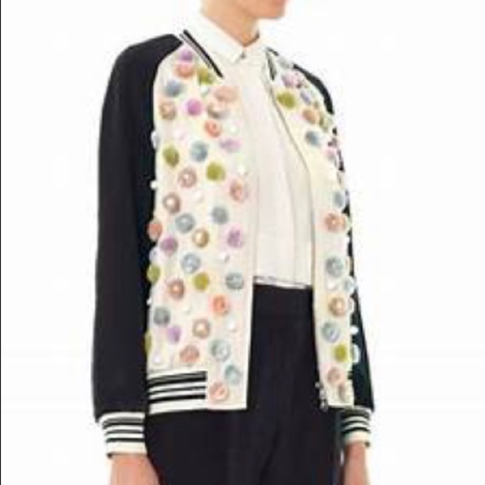 3.1 PHILLIP LIM Dandelion Pom-Pom Bomber Jacket